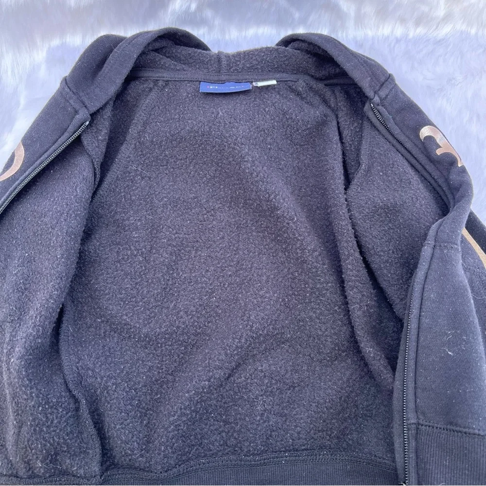 The‎ Children’s Place Black Sweatshirt  Full Zip Hoodie Size S 5/6